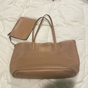 Marc by Marc Jacobs Leather Tote in Blush